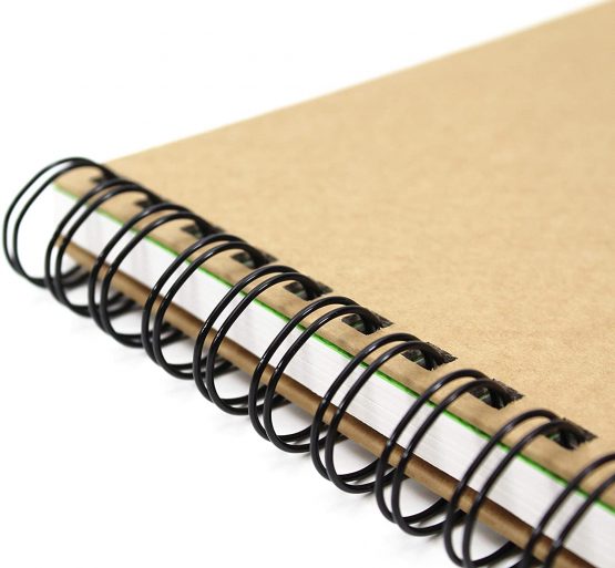 Artgecko Krafty Sketchbook A3 Portrait - 80 Pages (40 Sheets) 150gsm White Cartridge Paper - Image 2
