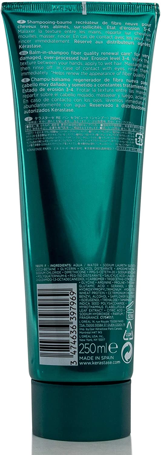 Kerastase Résistance Bain Therapiste 250ml - repairing shampoo, Multicolored, 250 ml (Pack of 1) - Image 2