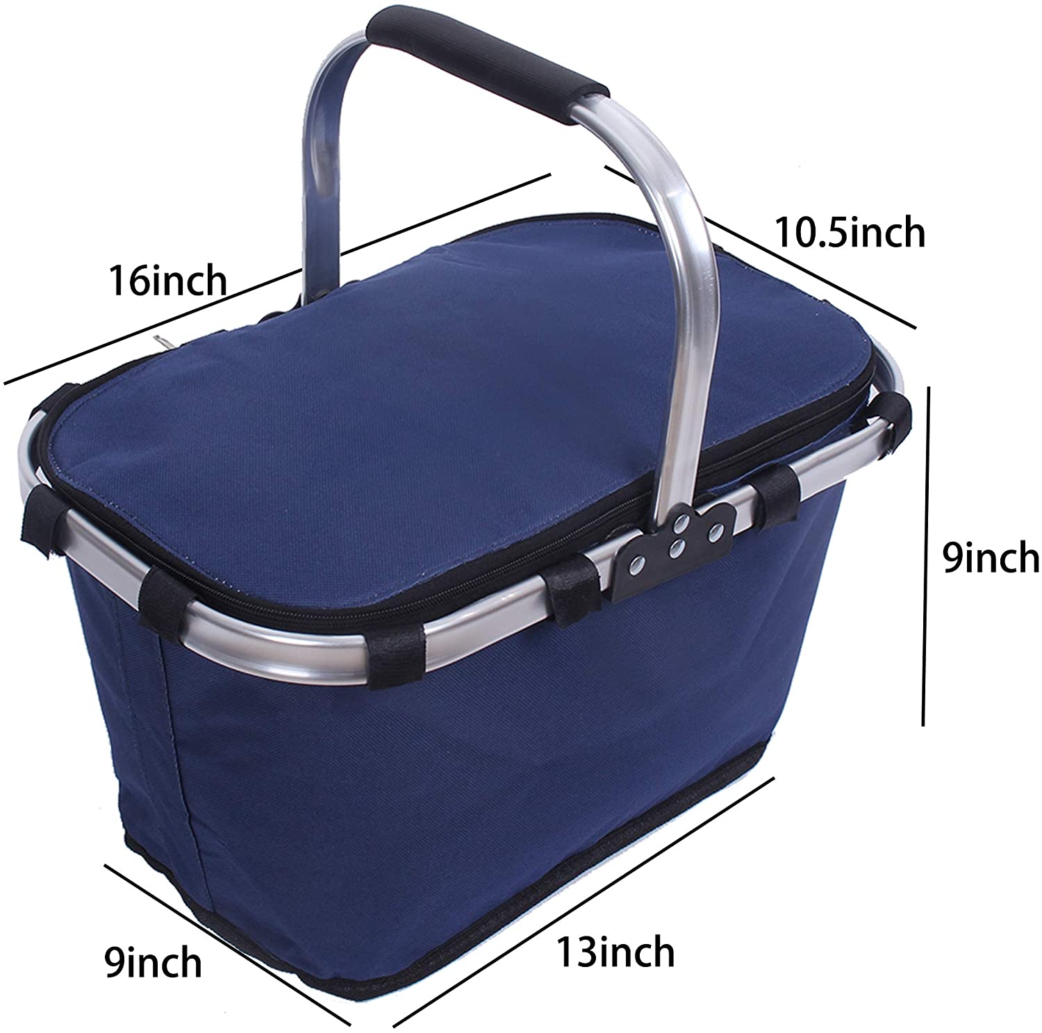 large insulated picnic basket