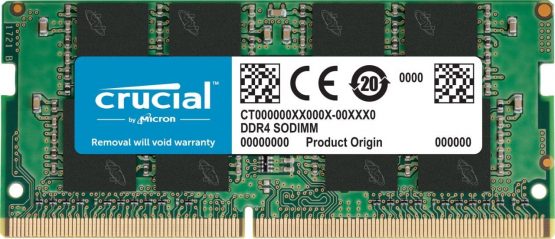 Crucial RAM CT4G4SFS824A 4GB DDR4 2400 MHz CL17 Laptop Memory