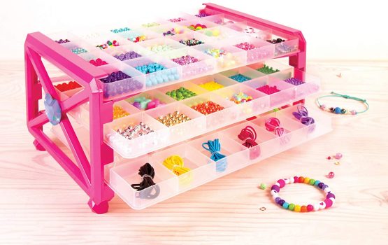 Make It Real - Ultimate Bead Studio. DIY Tween Girls Beaded Jewelry Making Kit. Arts and Crafts Kit Guides Kids to Design and Create Beautiful Bracelets, Necklaces, Rings and Headbands - Image 3