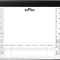Durable Desk Mat with 2 Year Calendar and Weekly Schedule | 59 x 42cm | Pack of 1 | Ideal for Taking Quick Notes Whilst Working