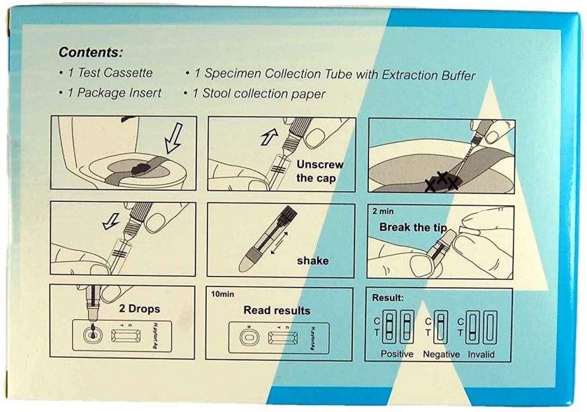 ALLTEST® Stomach Health Test Ulcer Screen/H Pylori ANTIGEN Stomach