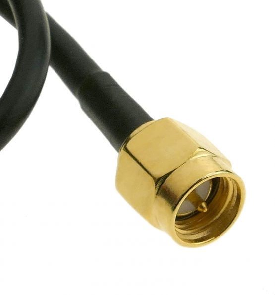 BeMatik AM039 Omnidirectional SMA Male Antenna 470 MHz to 3 dBi 150 mm with 1 m Cable - Image 2