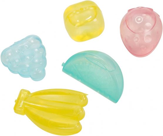 EXCELLENT HOUSEWARES Reusable Assorted Fruit Shaped Ice Cubes - 18 Pieces - Image 3