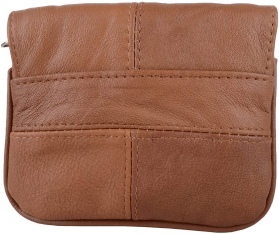 Lorenz Small Leather Handbag/Shoulder/Overbody Bag (Tan) - Image 3
