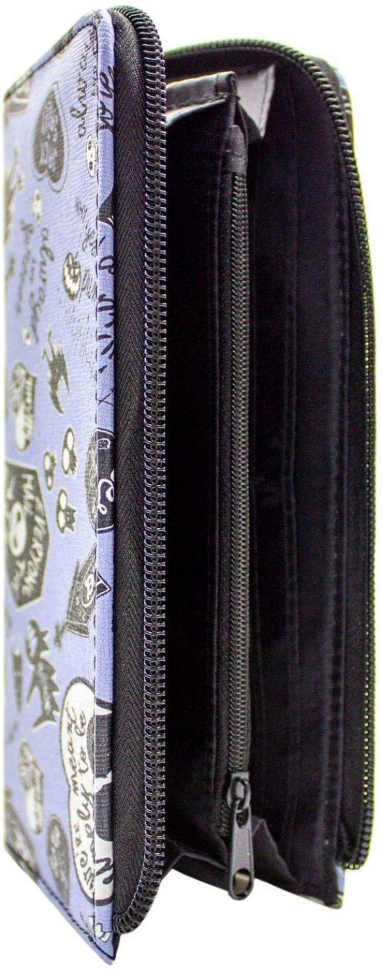 Nightmare Before Christmas Jack and Sally Forever Coin and Card Clutch Purse Purple - Image 3