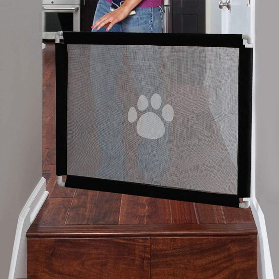 Namsan Dog Gate Pet Safety Guard Magic Gate for Dogs Easy Install& Lockable Dog Stair Barrier 100 X 80 CM Fence for Stairway Doorway Indoor - Image 2