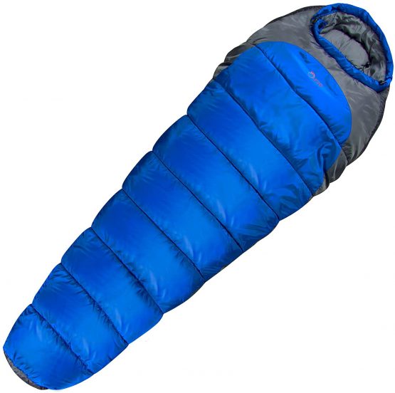 Highlander Echo Mummy Sleeping Bag 3 Season, 3-4 Season & 4 Season - Thick Technical Spiral Insulation, Water Resistant Coating, Double Layer Filling, Extra Warm and Comfortable - Adjustable Thermal Hood, Draught Collar, Internal Security Pocket with Compression Carry Bag â Great for Camping, Fishing, Backpacking, Outdoors, Bushcraft and Extreme Expeditions Throughout the Year