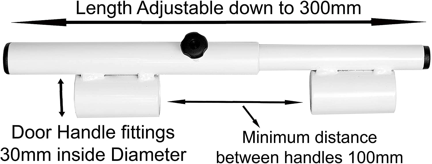 Patio Door Security Lock (White), Standard - Image 2