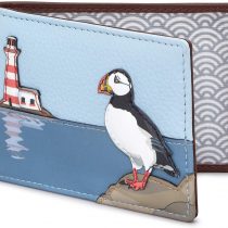 Puffin Island Leather Travel Pass Holder by Yoshi