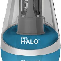 Westcott iPoint Halo Battery-Operated Pencil Sharpener turquoise