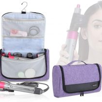 Luxja Storage Bag Compatible with Dyson Airwrap Styler, Travel Bag for Airwrap Styler and Attachments, Purple