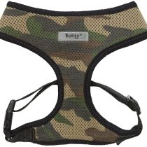 Bunty Soft Comfortable Mesh Breathable Fabric Dog Puppy Pet Adjustable Harness (Small, Camo)