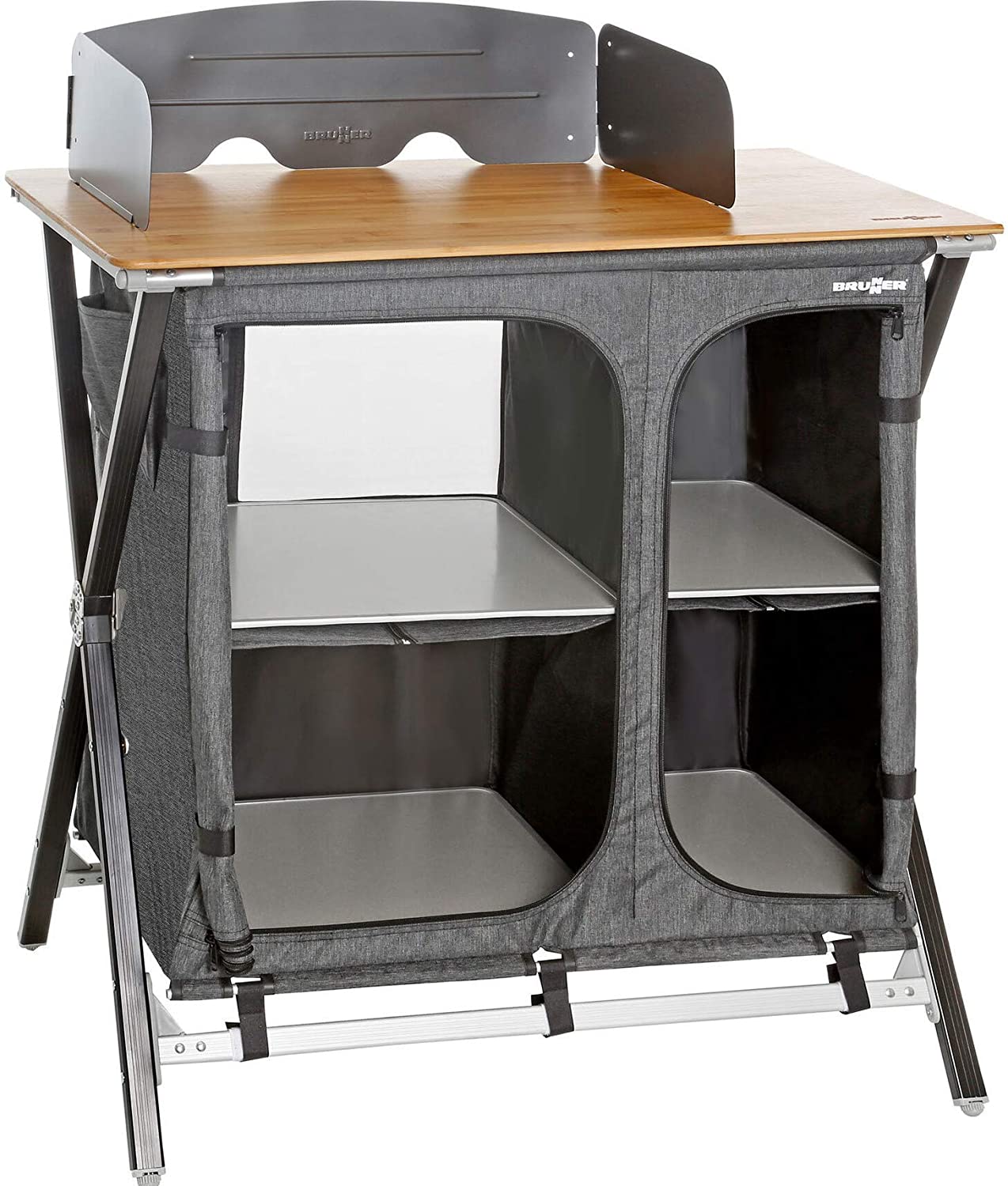 Brunner Mercury Cross Cooker HWT SQ 0422054N.C06 Kitchen Cabinet, Grey