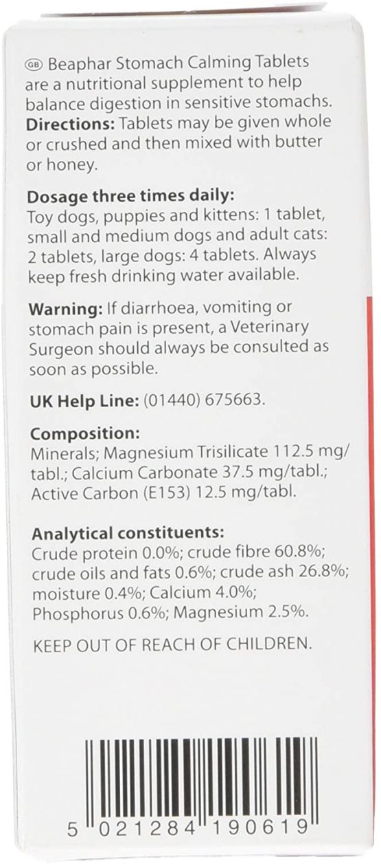 Stomach Calming Tablets, 1 Pack of 30 Pieces - Image 2