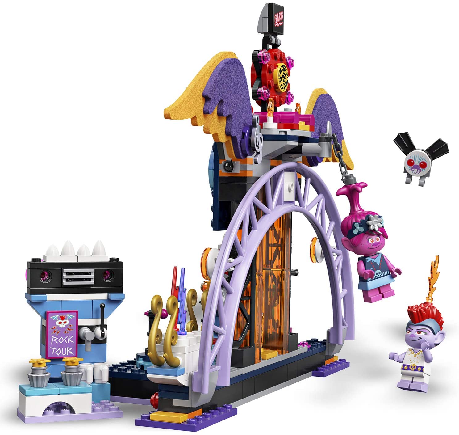 LEGO 41254 Trolls Volcano Rock City Concert, Multicolored, Medium - Image 3