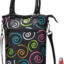 Kato Tirrinia Wine Cooler Bag, 2 Bottle Insulated Wine Carrier Tote with Adjustable Shoulder Strap + Free Corkscrew, Picnic, Camping and Beach, Great Wine Lover Gift