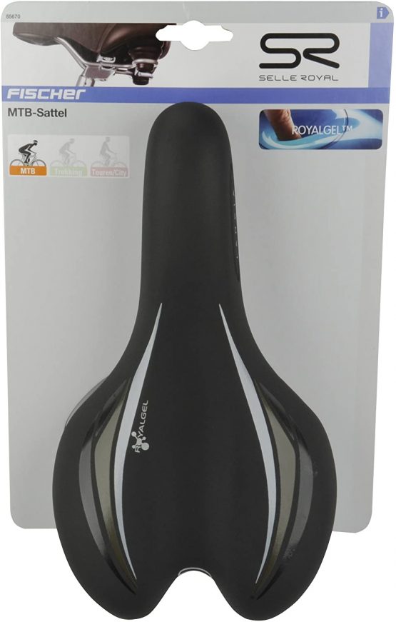 Selle Royal SR MTB Gel Mountain Bike Saddle One Size, Black - Image 2