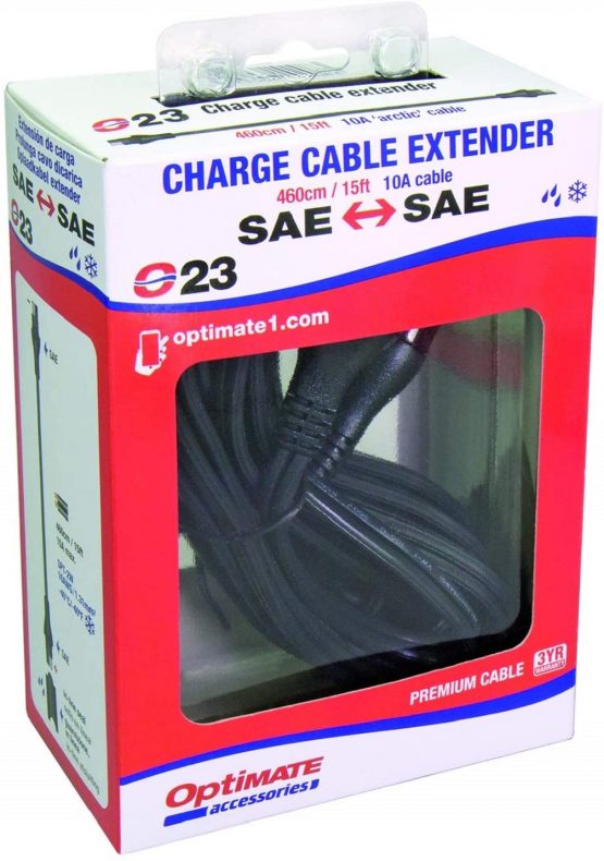 OptiMate O23 SAE Extension Lead Arctic - 4.6 Meter - Image 3