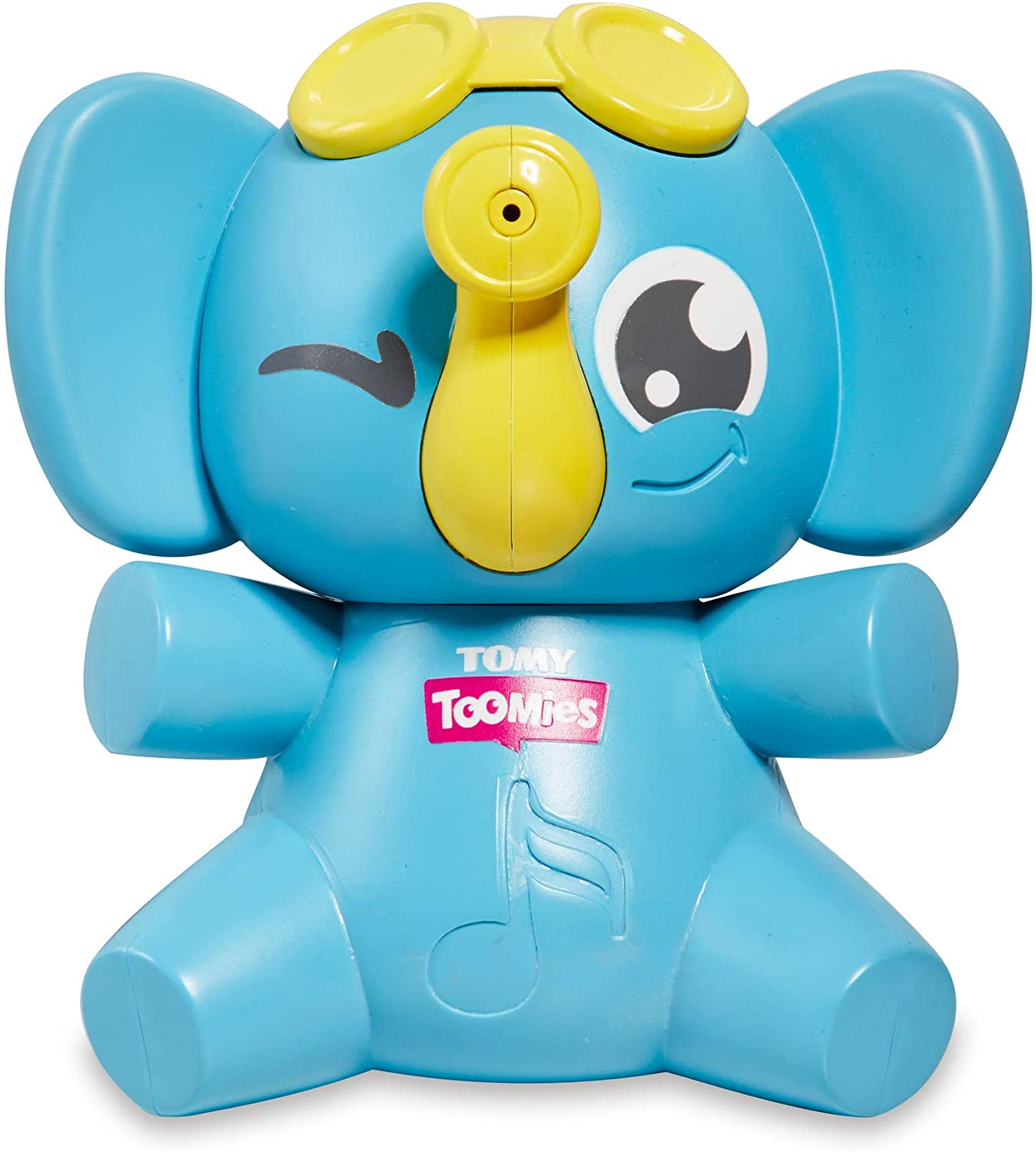 TOMY Toomies E72815C Sing & Squirt Squeezable Elephant Bath, Educational Musical Water Play