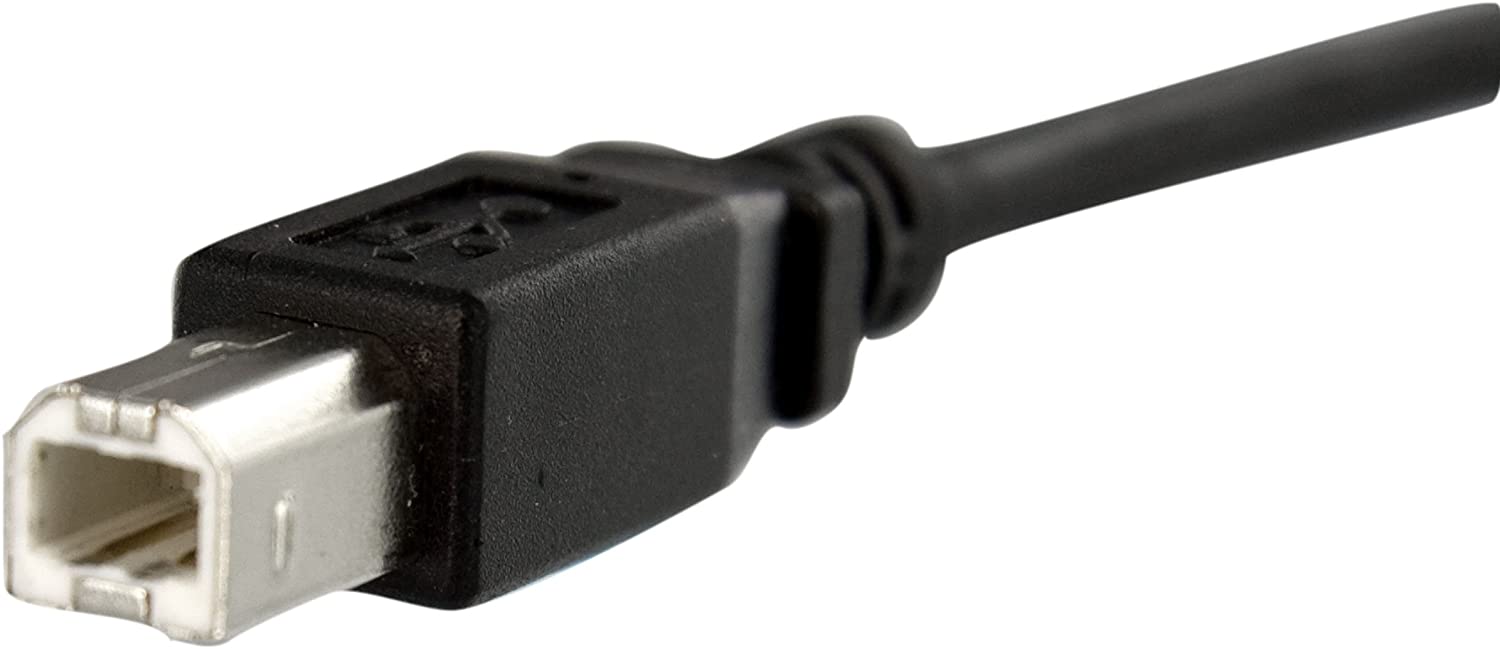 StarTech.com USBPNLBFBM1 1 ft Panel Mount USB Cable B to B, F/M, USB Cable, USB Type B (F) to USB Type B (M), USB 2.0 - Image 3