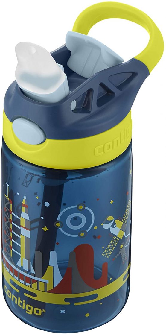 Contigo Gizmo Flip Autospout Kids Water Bottle with Flip Straw - Image 3