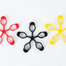 Pure2Improve Jelly Finger (Pack of 3) - Black/Red/Yellow