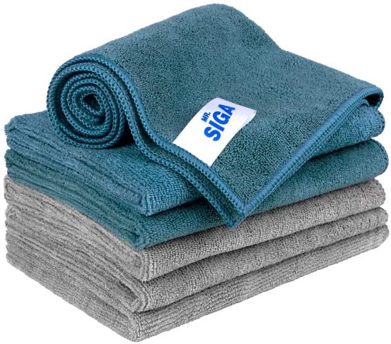 MR Microfiber Cleaning Cloth, Pack of 6, Size: 13.8" x 15.7"