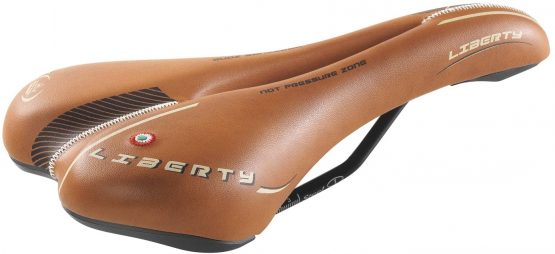 Cicli Bonin Unisex's Monte Grappa Mtb Liberty Cuoio Saddles, Leather, One Size