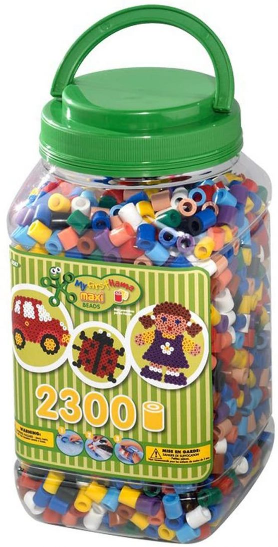 Hama 10.8587 Maxi Beads in tub, Mixed - Image 3