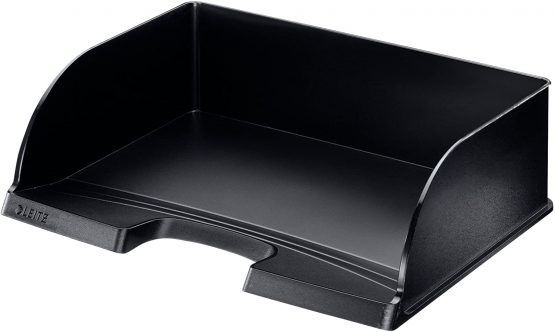 Leitz A4 Landscape Letter Tray, Jumbo, Black, Plus Range, 52190095