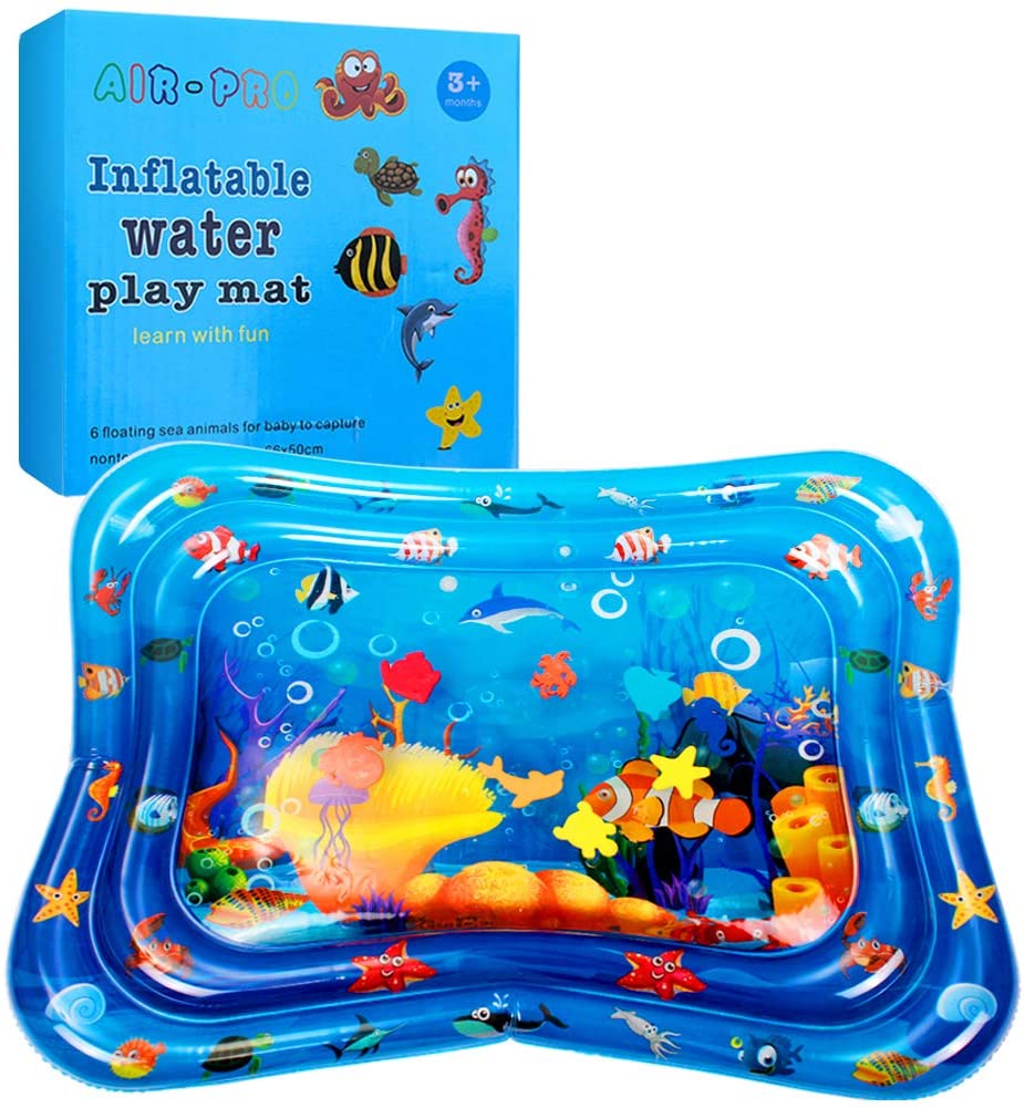 splashing water play mat