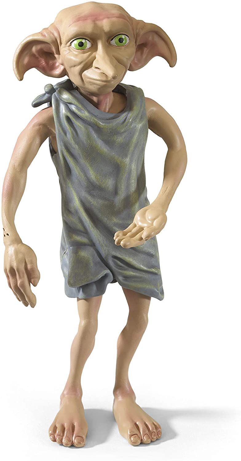 Harry Potter Dobby Bendable The Noble Collection, Multicolor, 7 Inch (Pack of 1) - Image 2