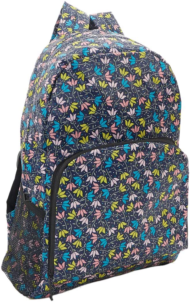 Ditsy Doodle floral Expandable Backpack/Rucksack holds 20kg max 6mth ...