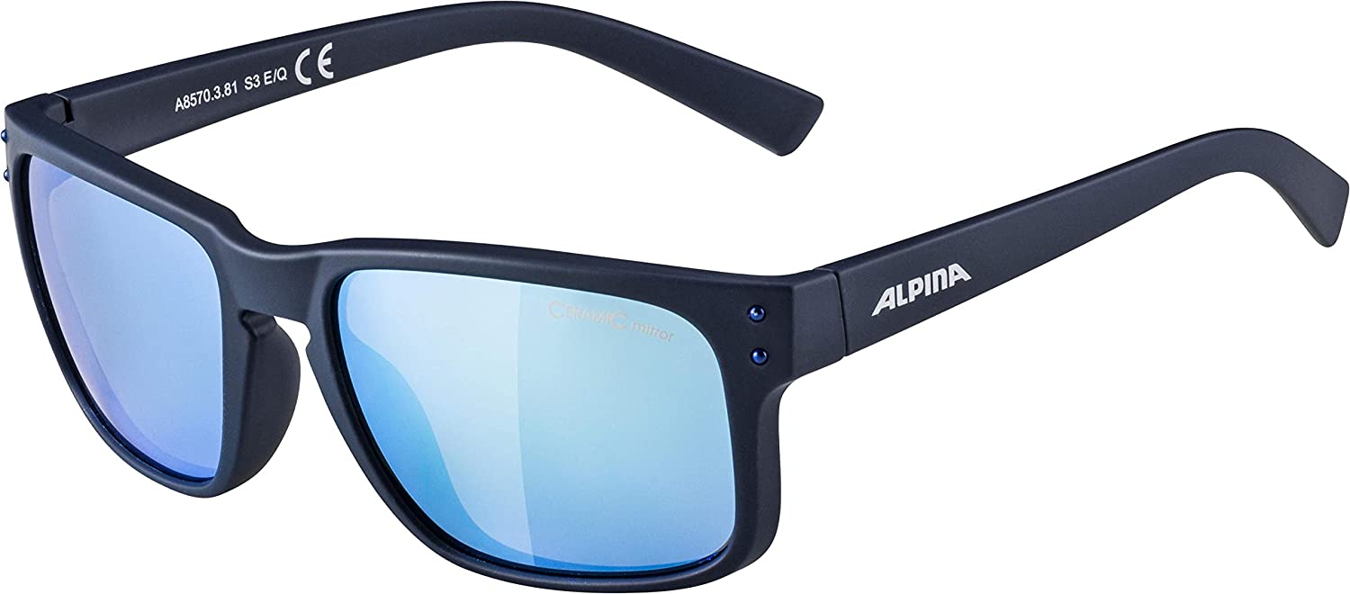 ALPINA Unisex - Adult, KOSMIC sunglasses, nightblue matt, One Size