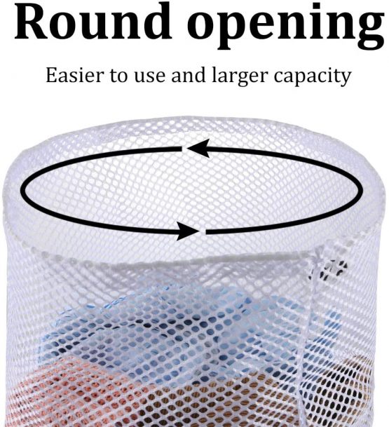 Yoassi 4 Sizes Laundry Bags,Fine Mesh Wash Bags, Storage Bags,Three Layer Washing Machine Bag with Drawstring Closured Design for Underwear,Sock, Baby Cloths,Travel, Delicates - Image 4