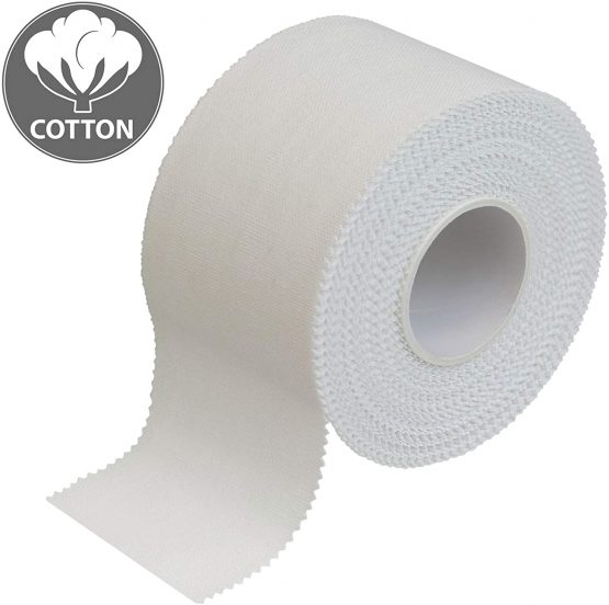 ALPIDEX 12 x Sports Tape 10 m x 3.8 cm white zinc oxide tape finger tape - Image 2