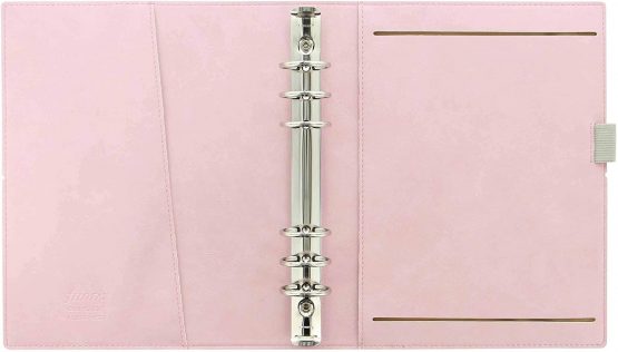 Filofax A5 Domino Soft Organiser, 2020, Pale Pink - Image 2