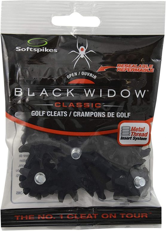 SOFTSPIKES Black Widow Cleat (SM), Black. - Image 2