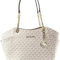 Michael Kors Jet Set Travel Saffiano Leather Shoulder Bag Medium Handbag