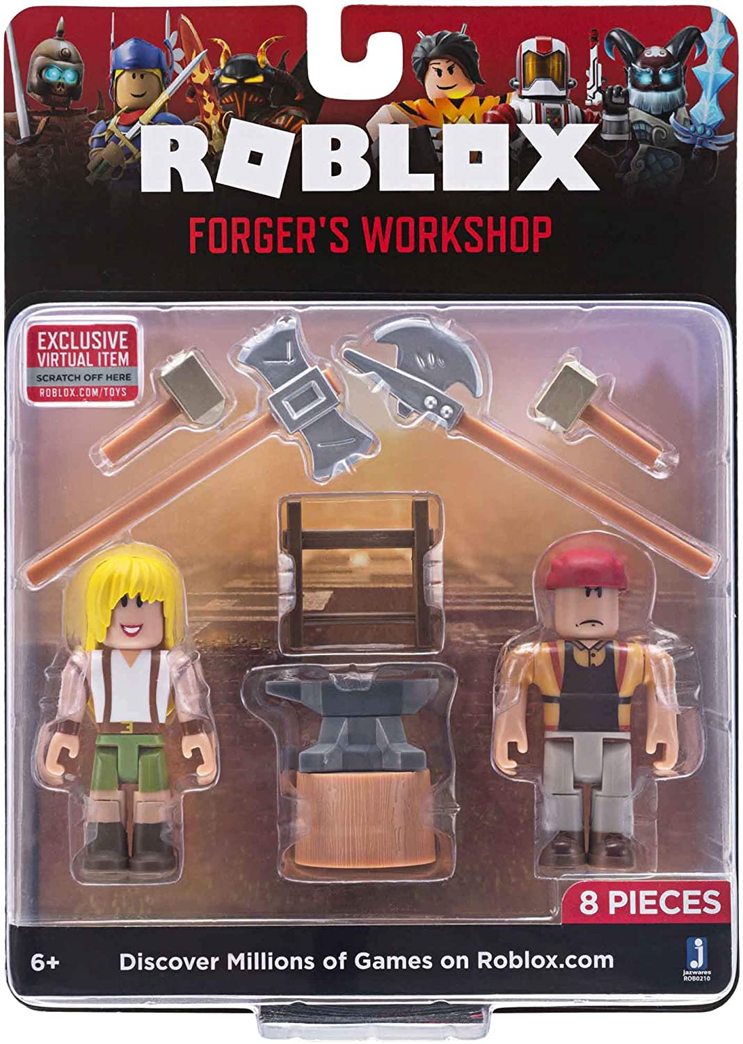 Roblox ROB0210 Forger's Workshop Game Pack - Image 2