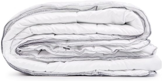 DecoKing 200x200 cm Summer Duvet Quilt Hypoallergenic 100% Microfibre Oeko Tex Standard 100 White Libra - Image 4