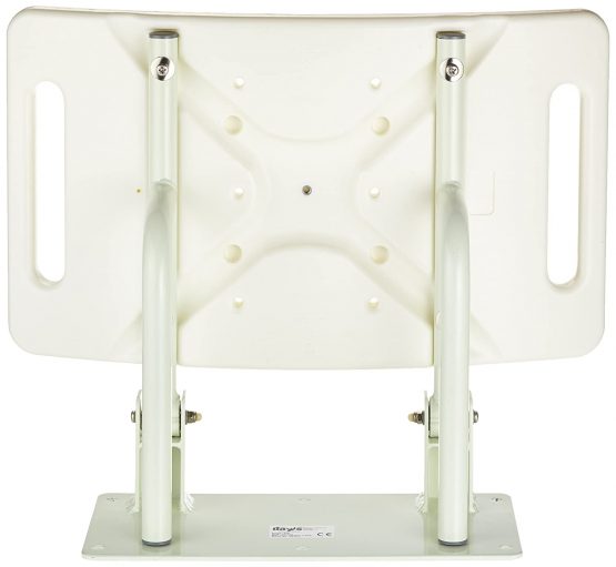 Days 91325265 Wall Mounted Shower Seat, Folding Bathroom Safety Aid, Added Safety, Independence, & Stability, Handicapped, Disabled, Elderly, & Recovering Daily Living Aid (Eligible for VAT relief in the UK) - Image 4