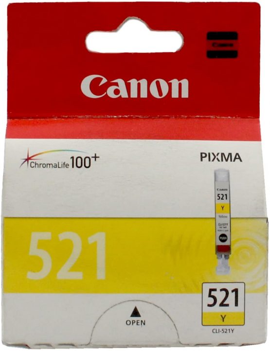 Canon CLI-521Y Ink Cartridge - Yellow