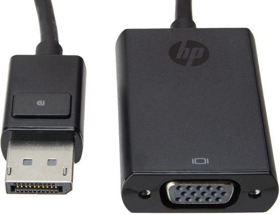 HP - VGA adapter - 20 pin DisplayPort (M) - HD-15 (F) - 20 cm #AS615AA