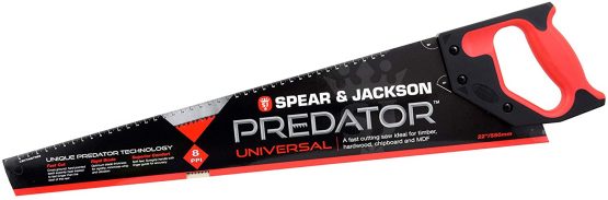 Spear & Jackson B9820 Predator Universal Saw, 20" x 8pts