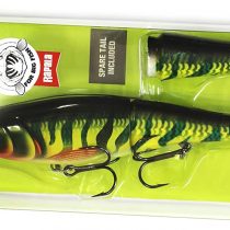 Rapala X-Rap Peto Slow Sinking Soft Tail Lure (Hot Pike, 20 cm/83g)