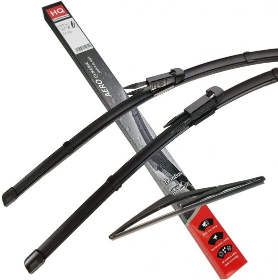HQ AUTOMOTIVE Aero Flat Windscreen Wipers Wiper Blades Corsa D 2006-2014 Front,Rear AD61-623|HQ12D