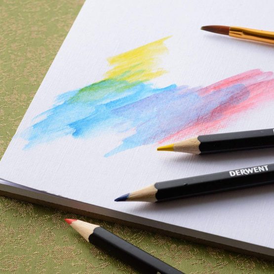Derwent 2301942 Academy Watercolour Colouring Pencils, Set of 24, High Quality, Multicolor - Image 4